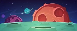 Fototapeta Kosmos — wzór 7