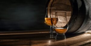 Fototapeta Szklanki z Whisky