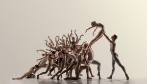 Fototapeta Grupa Tancerzy