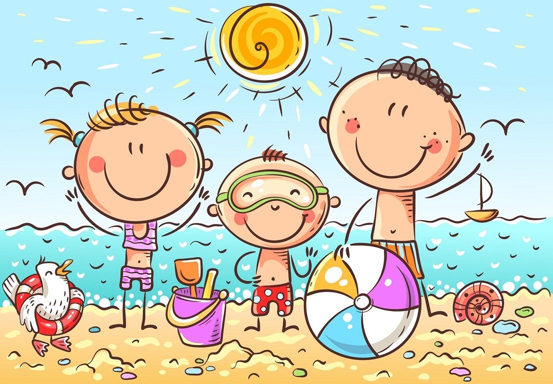 Fototapeta Zabawa Na Plaży