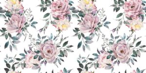 Fototapeta Sztuka Botaniczna — wzór 2