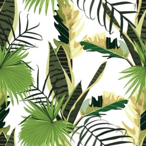 Fototapeta Liście Palmowe — wzór 4