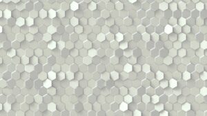 Fototapeta Biała Geometria