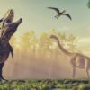 Fototapeta Dinozaury — wzór 6