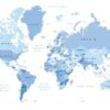 Fototapeta Mapa w Beżach