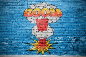 Fototapeta Boom! eksplozja