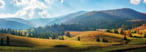 Fototapeta Panorama Gór — wzór 2