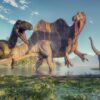 Fototapeta Dinozaury — wzór 7