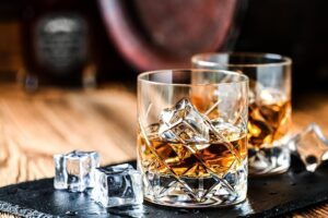 Fototapety Kieliszek Whisky