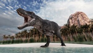 Fototapeta Dinozaur — wzór 6