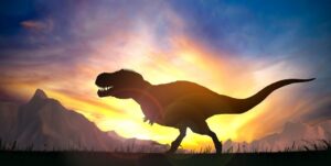 Fototapeta Dinozaur — wzór 5