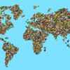 Fototapeta Mapa Dziecięca — wzór 2