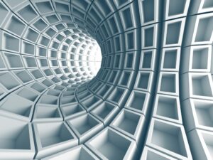 Fototapeta Tunel 3D — wzór 566
