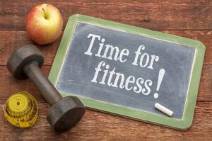 Fototapeta Time For Fitness
