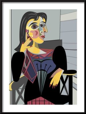 Plakat Portret Kobiety — wzór 4914