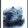 Plakat Wieloryb w Oceanie