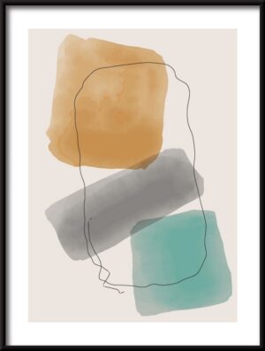 Plakat Minimalistyczne Wzory — wzór 3