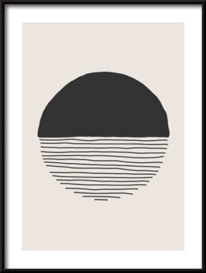 Plakat Liniowa Kompozycja — wzór 5766