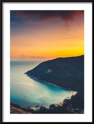 Plakat Wyspy Koh Tao, Tajlandia