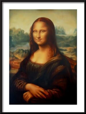 Plakat Mona Lisa