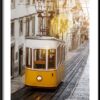 Plakat Żółty Tramwaj 28, Lizbona