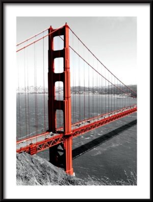 Plakat Golden Gate Bridge