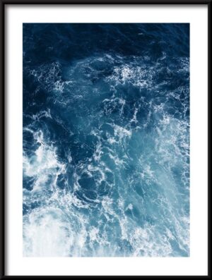 Plakat Widok na Fale Oceanu