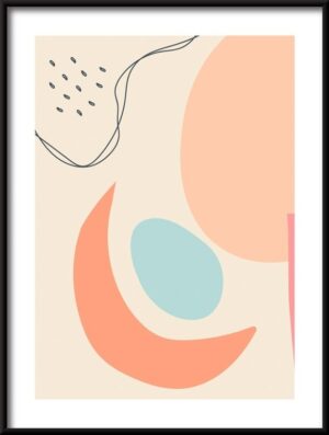Plakat Abstrakcyjne Tło — wzór 5504
