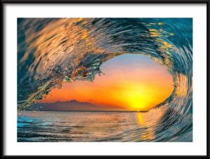 Plakat Fala Oceaniczna — wzór 2
