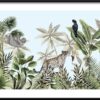 Plakat Tropikalny Krajobraz Botaniczny — wzór 5590