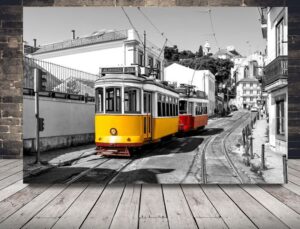 Obraz Tramwaj w Lizbonie — wzór 6080