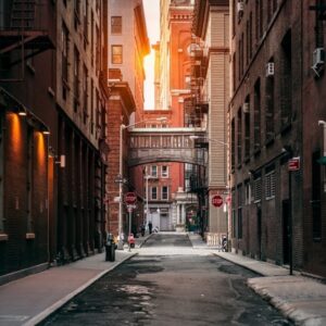 Fototapeta Ulica Manhattanu