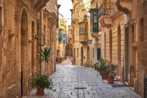 Fototapeta Uliczka Malta