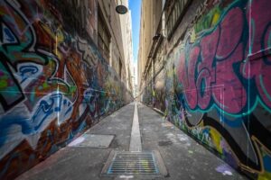 Fototapeta Uliczne Graffiti — wzór 2
