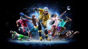 Fototapeta Sportowcy