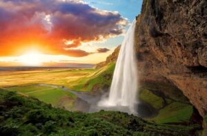 Fototapeta Wodospad Islandia