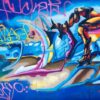 Fototapeta Uliczne Graffiti — wzór 7112