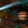 Fototapeta Astronauta — wzór 9007