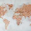 Fototapeta Mapa Świata — wzór 20