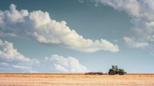 Fototapeta Ciągnik — wzór 3