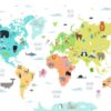 Fototapeta Mapa Świata — wzór 19