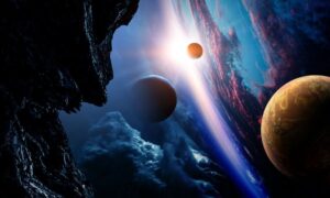Fototapeta Kosmos — wzór 3