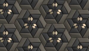 Fototapeta Kompozycja 3D — wzór 3