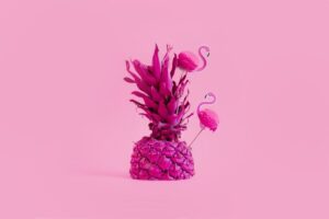 Fototapeta Różowy Ananas