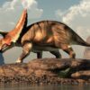 Fototapeta Dinozaury — wzór 9