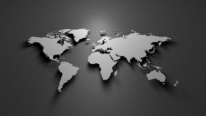 Fototapeta Mapa 3D