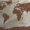 Fototapeta Mapa Świata — wzór 16