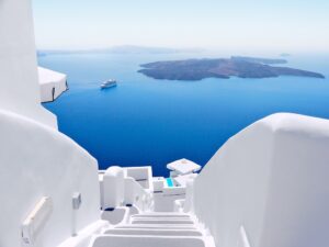 Fototapeta Białe Santorini