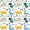 Fototapeta Urocze Dinozaury — wzór 3
