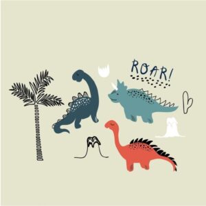 Fototapeta Urocze Dinozaury — wzór 2